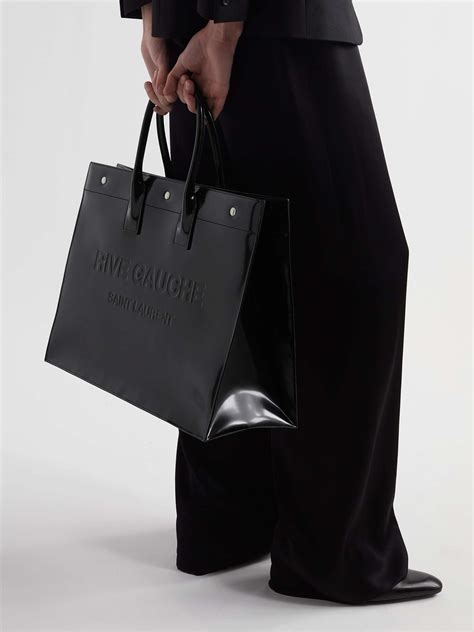 rive gauche ysl tote|saint laurent rive gauche tote.